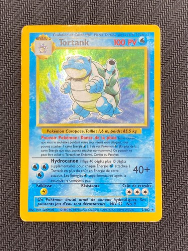 Carte pokémon tortank - tortank, 2/102