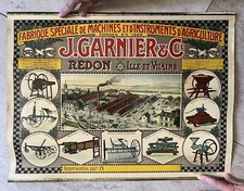 Rare Affiche Publicitaire pour