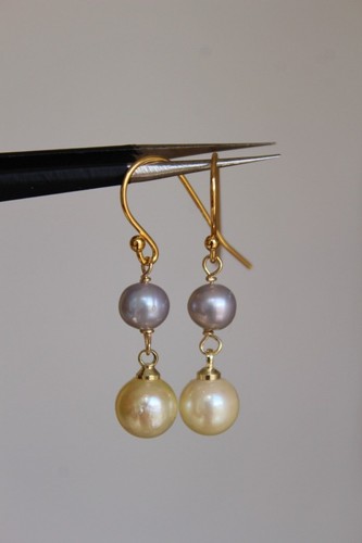 Boucles oreilles perles - d'oreilles,