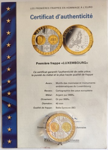Médaille 1ère frappe - 1ère,