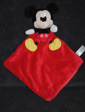 Doudou Plat Mickey Rouge Pied