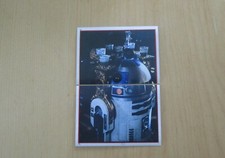 1983 STAR WARS  # 74- 75  D2- R2  LE RETOUR DU JEDI  PANINI  VIGNETTES NEUVES 