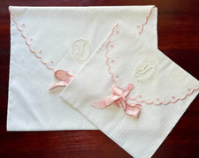 BRODERIE ANCIENNE 2 Pochettes