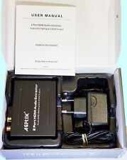 AGPTEK • Doubleur Splitter HDMI  Full HD + Sortie Audio Stéréo SPDIF RCA Optique