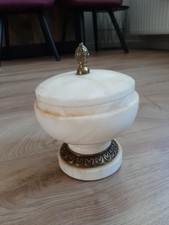 ancien drageoir en marbre et bronze