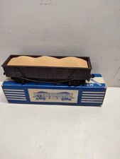 MECCANO/HORNBY HO 7282 WAGON TOMBEREAU CHARGE DE SABLE AVEC BOITE  BEL ETAT