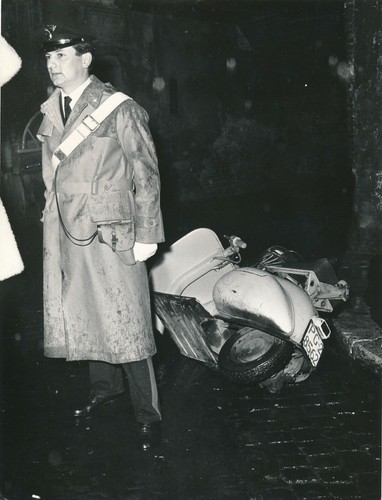 Accident vespa rome - vespa,,