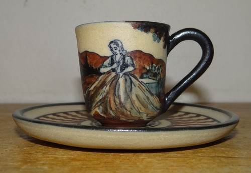 Tasse café soucoupe - tasse, à