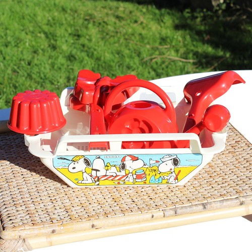 Seau plage vintage snoopy - de,