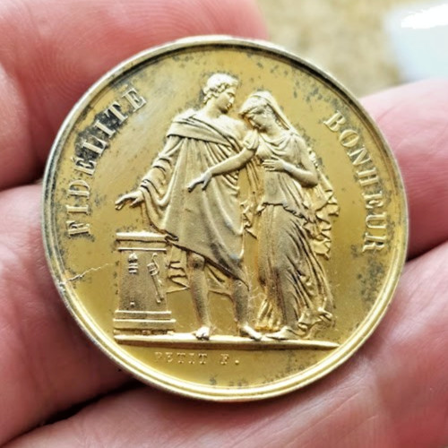 Argent vermeil médaille de - argent,