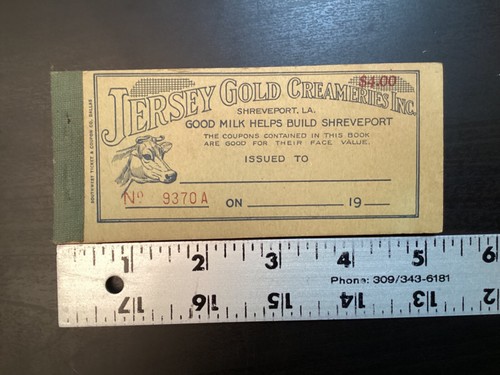 Vintage jersey gold creameries - gold,