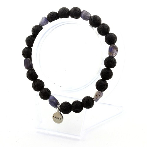 Bracelet cordierite iolite - bracelet, de
