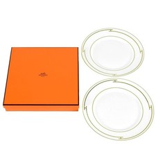 Assiette Hermès Rythm Green