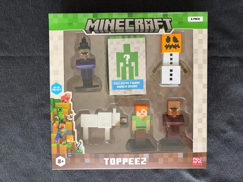 Coffret figurines minecraft - coffret, 6
