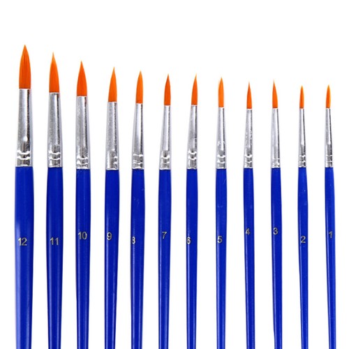 Pcs pinceaux aquarelle - pinceaux,