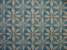 Rideau En Lin Coton Mélangé Bleu Cornflower Pimlico Pour Rembourrage Et Coussin