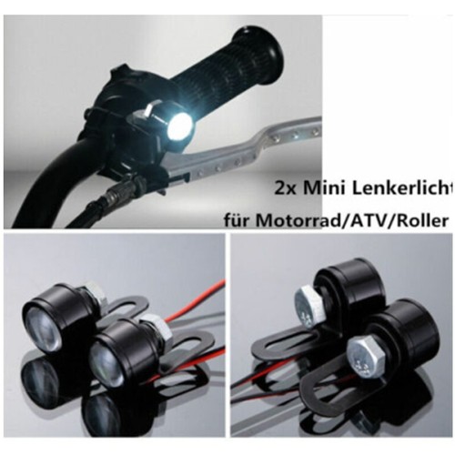 12v moto éclairage guidon - moto,