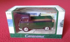 VW VOLKSWAGEN T1 Combi Bulli Pick Up 1950 vert-noir Cararama 1/43ème