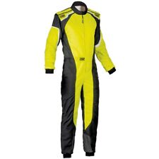 Combinaison karting OMP Racing KS-3 noir/jaune (homologuée CIK FIA) - taille 52