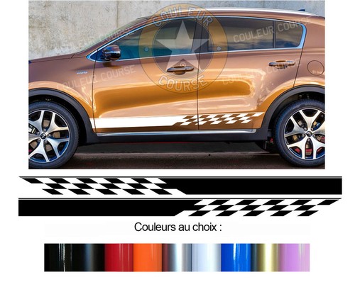 Bandes laterales pour kia - bandes,