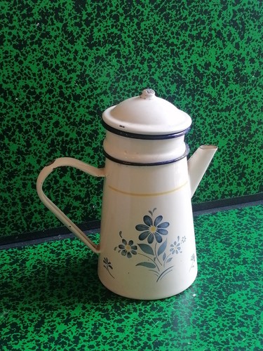 Cafetière tole emaillee - cafetière,