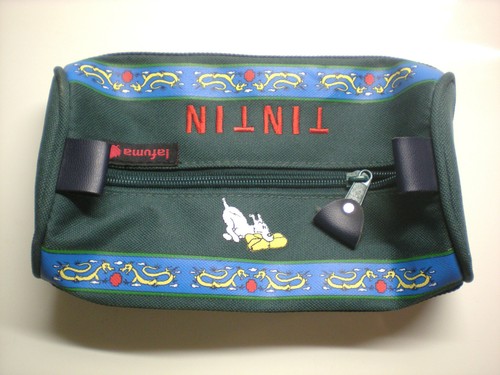 Plumier tintin lotus - plumier, bleu