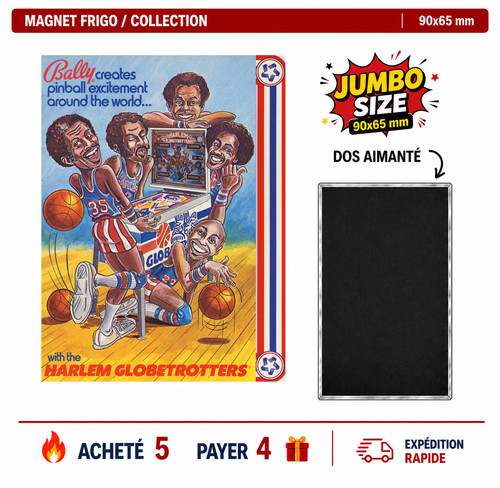 Magnet frigo harlem globe - frigo,