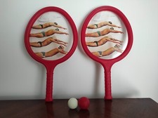 Jeu de 2 raquettes ping-pong
