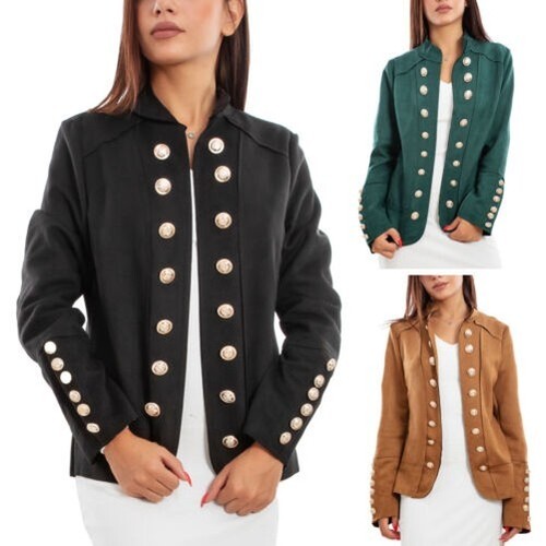 Veste femme daim - femme, boutons