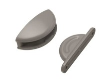 Demi-lune porte de retenue en plastique gris camping-car caravane