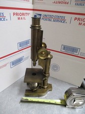 Microscope RARE En Laiton