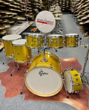 Gretsch Catalina Maple Shellset "Lemon Sparkle" - 22, 8, 10, 12, 14, 16" + SD