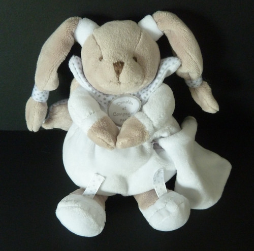 Doudou compagnie lapin - a7,