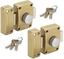 Paire de verrous de porte à