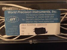 WPI World Precision Instruments Cable Microprobe ISONO 030/200 NEW *Free Ship*