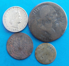 LOT of 4 different world coins