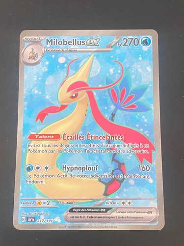 Carte pokemon milobellus - carte, ex