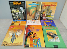 Lot 9 BD Bandes Dessinees Aventure Policier Adulte Tatiana Maxou Servais F21