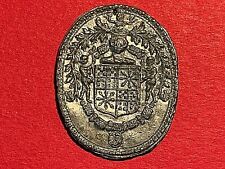 FRANCE - MEDAILLE (ESCARBOUCLE DES ANCIENNES ARMES DE NAVARRE ?) EN ETAIN