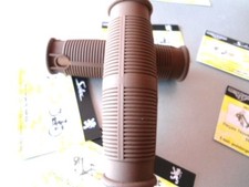 POIGNÉE CAOUTCHOUC SOLEX MARRON - VELOSOLEX 1010-1400-1700-2200-3300-3800