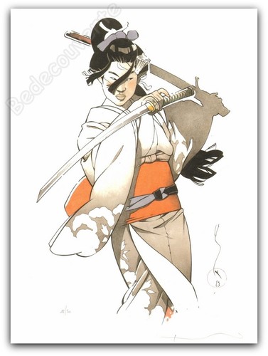 Affiche michetz geisha - michetz,