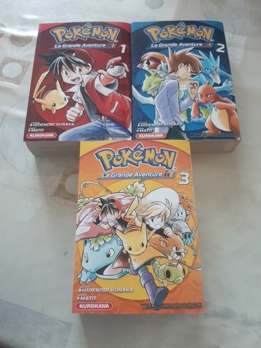 Lot mangas pokemon - lot,