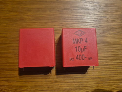 Pair capacitor wima mkp4 - pair,