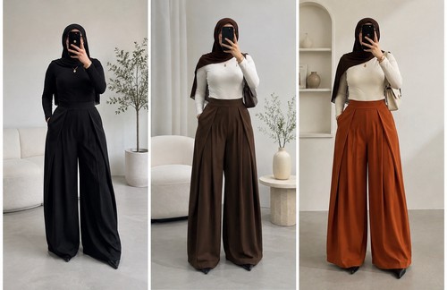 Pantalon femme taille - , haute