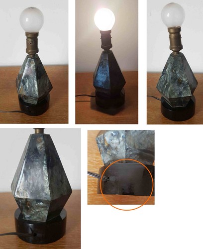 Petite lampe art - déco, décor