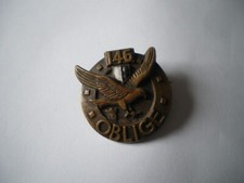 Insigne du 146° RIF Régiment d’Infanterie de Forteresse