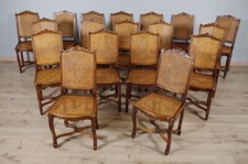Dix-huit chaises style