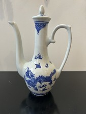 THÉIÈRE PORCELAINE AU DRAGON