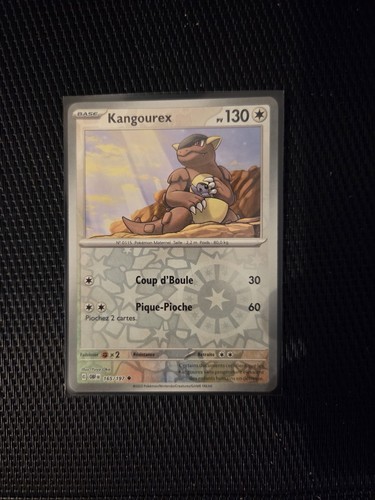 Carte pokémon kangourex - pokémon,