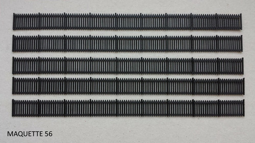 Lot barrières noires - 5,
